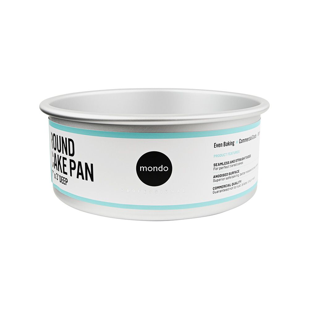 Mondo Pro Round Cake Pan 7in (17.5 x 7.5cm)