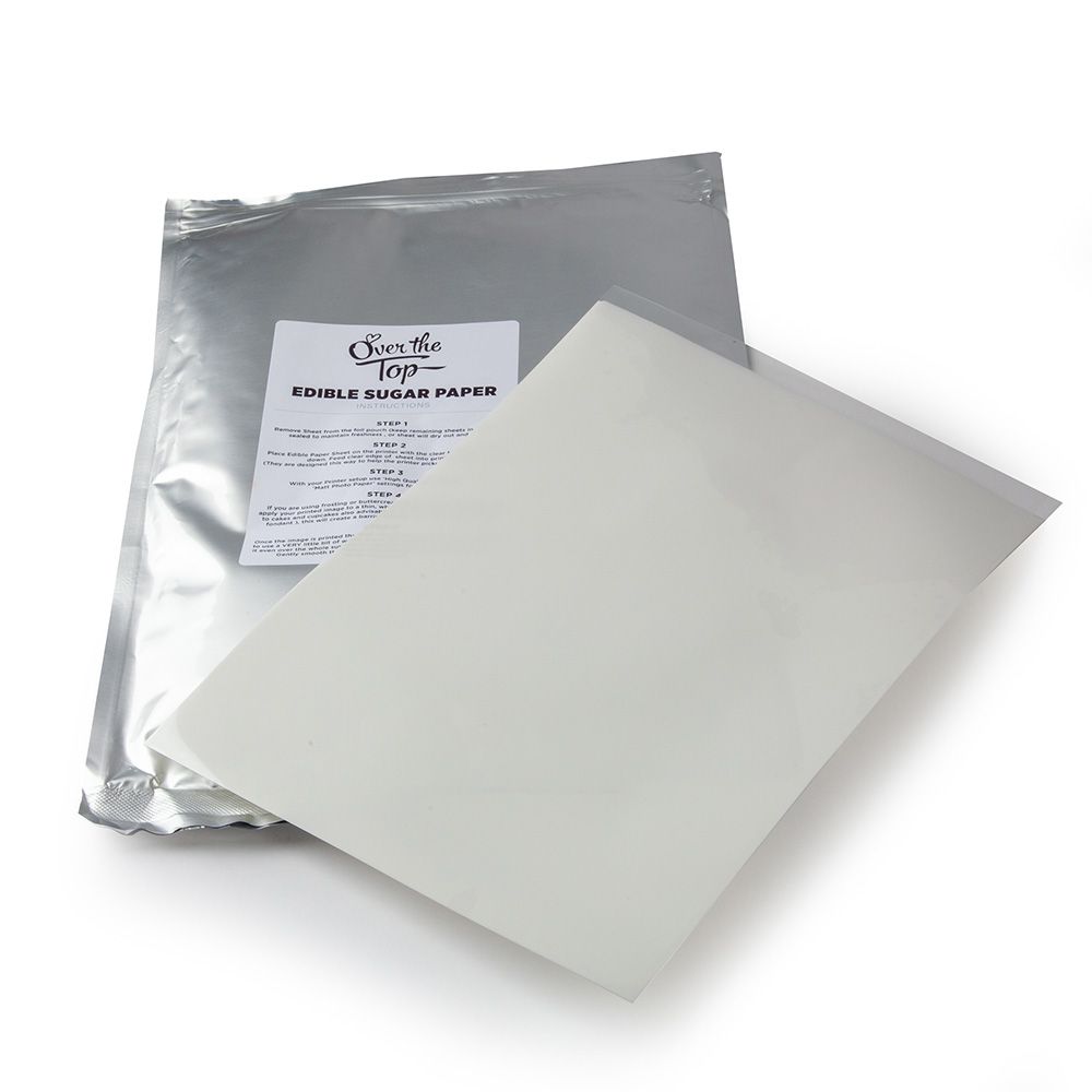 Over The Top Edible Icing Sheet A4 24 Pack