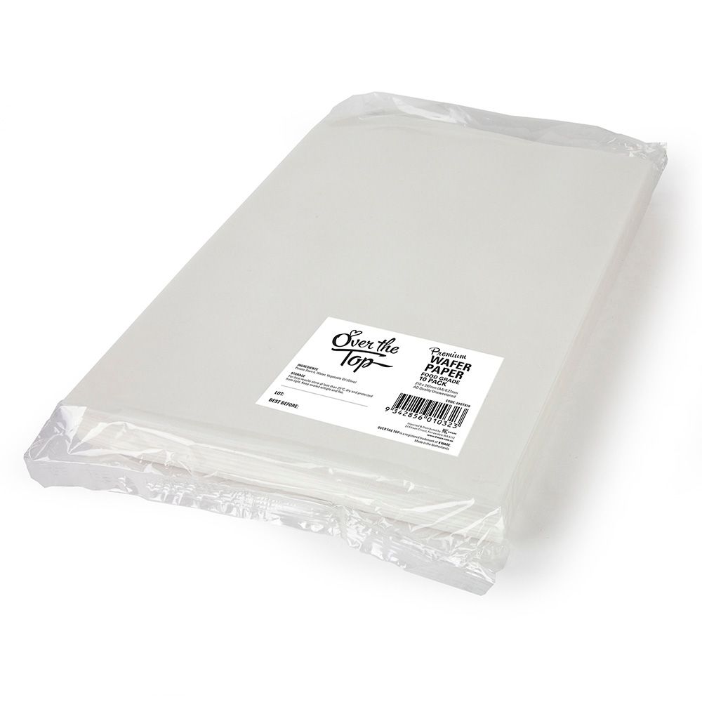Over The Top Wafer Paper A4 0.27mm 100 Pack