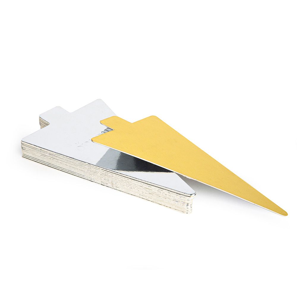 Mondo Double Sided Cake Slip Triangle 135 x 75mm 25 Pack