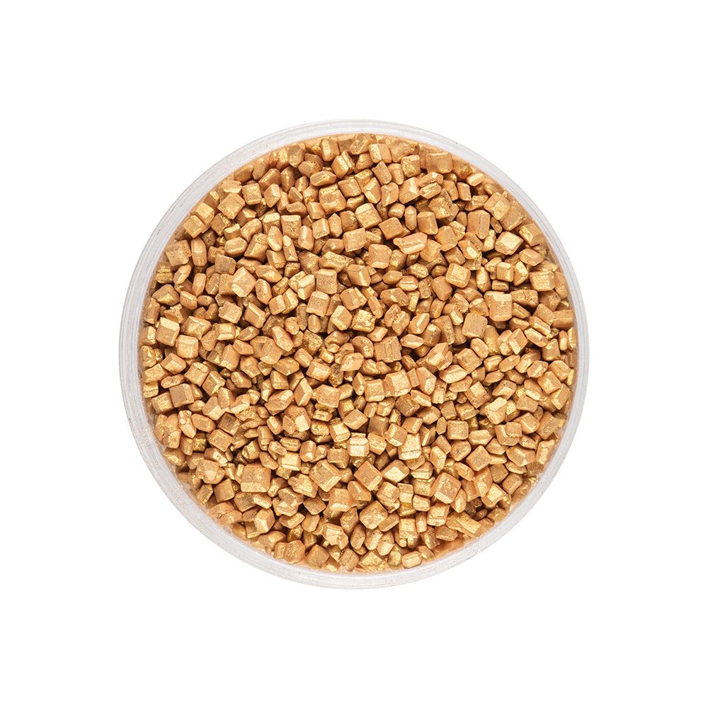 Over The Top Bling Sanding Sugar Pearl Gold 80g