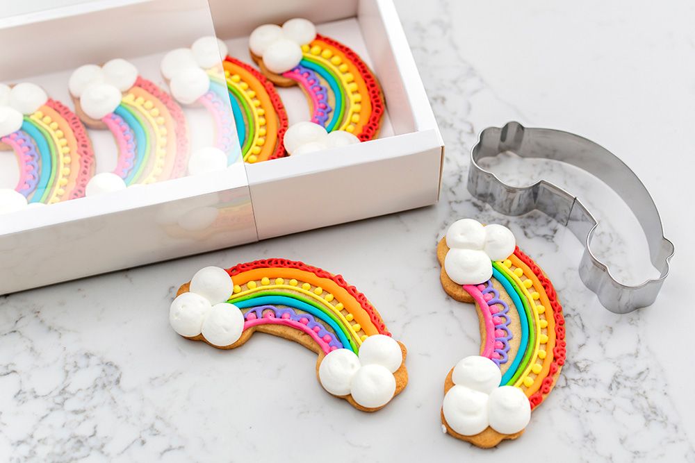 Mondo Cookie Box Rectangle 22.5 x 11.5cm