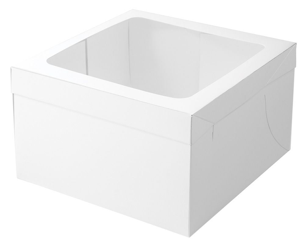 Mondo Cake Box 6in Tall Square 10in