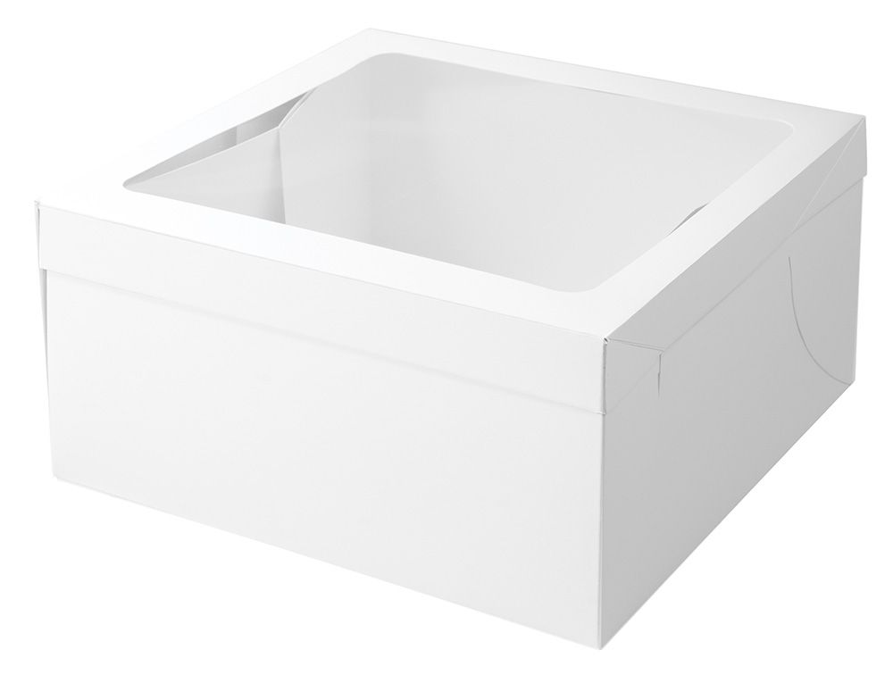 Mondo Cake Box 6in Tall Square 12in