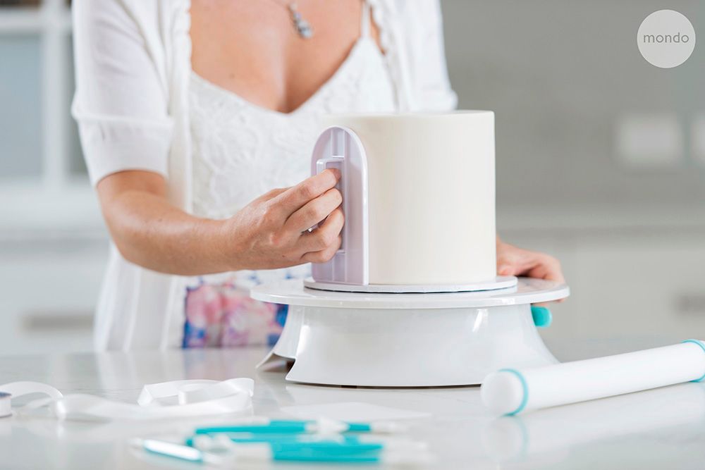 Mondo Cake Rotating Turntable with Brake 30cm