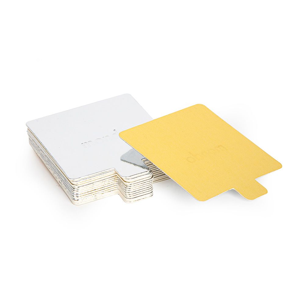 Mondo Double Sided Cake Slip Square 80mm 25 Pack