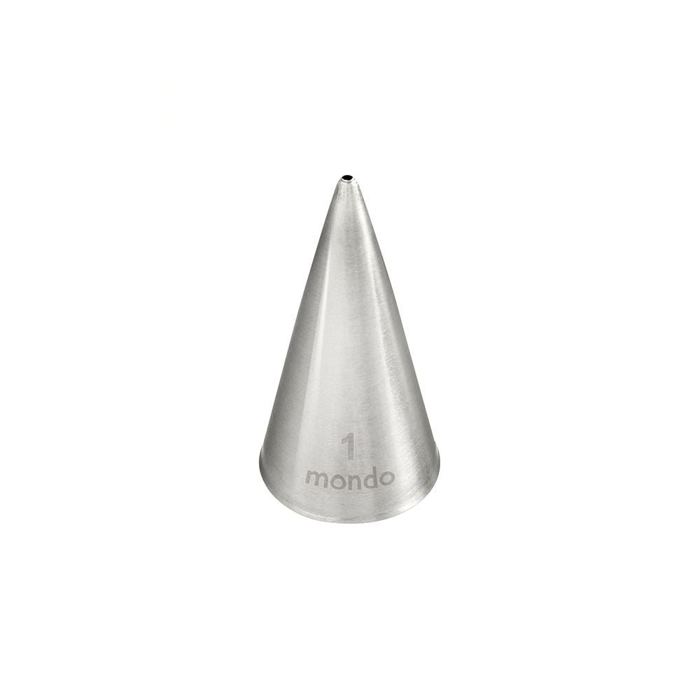 Mondo No. 1 Stainless Steel Round Piping Tip