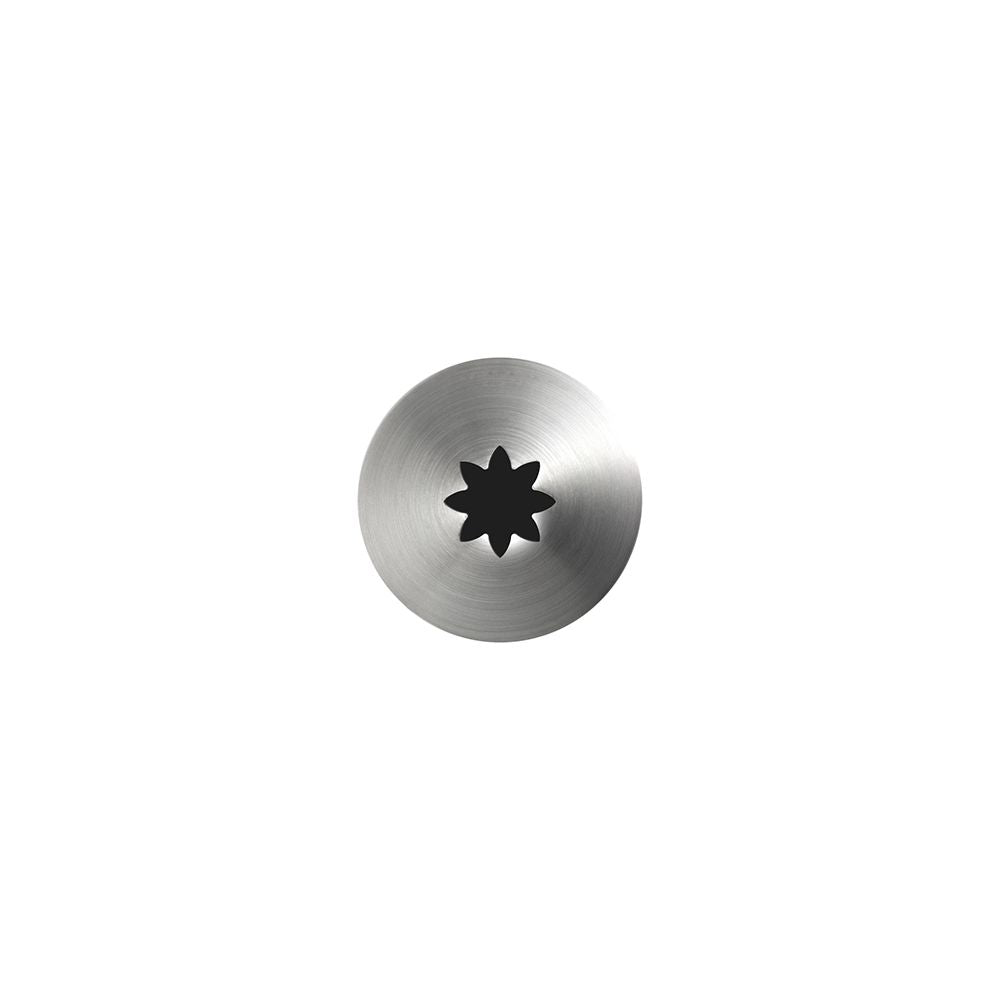 Mondo No. 19 Stainless Steel Open Star Piping Tip