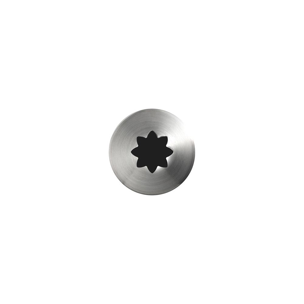 Mondo No. 21 Stainless Steel Open Star Piping Tip