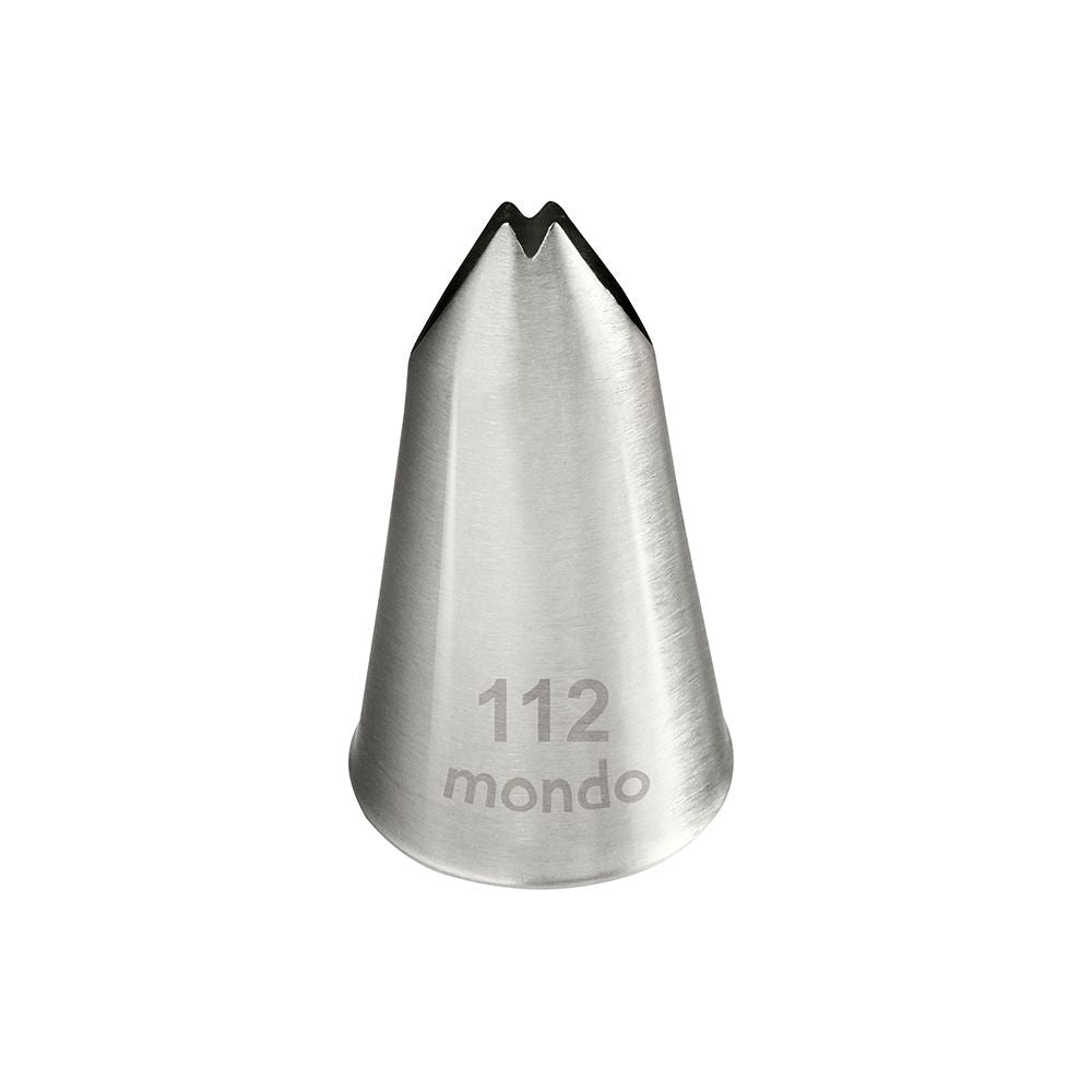 Mondo No. 112 Stainless Steel Leaf Piping Tip