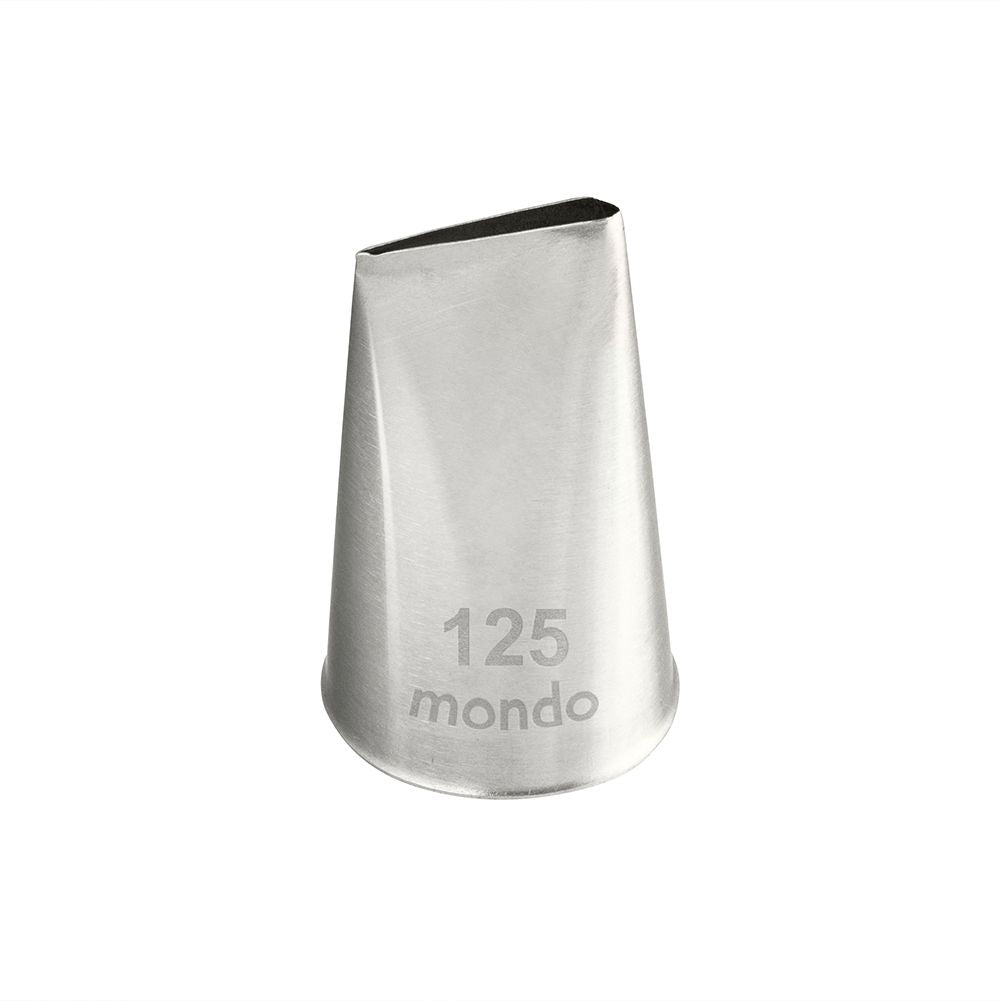 Mondo No. 125 Stainless Steel Petal Piping Tip