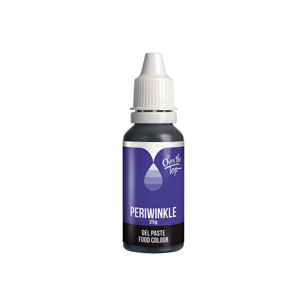 Over The Top Gel Food Colour Periwinkle 25g