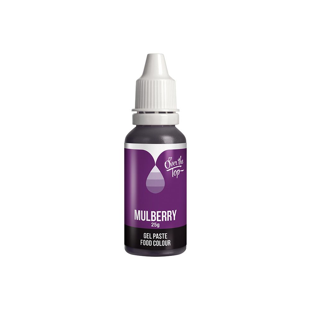 Over The Top Gel Food Colour Mulberry 25g