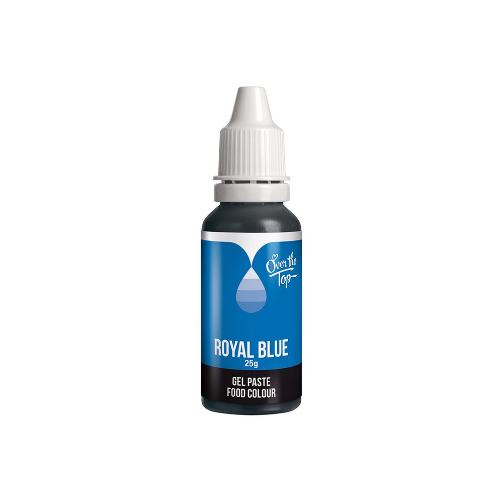 Over The Top Gel Food Colour Royal Blue 25g