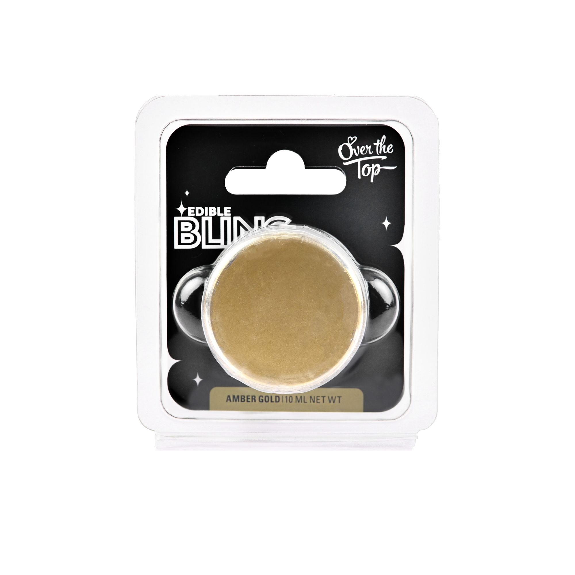Over The Top Bling Amber Gold Lustre Dust 10ml