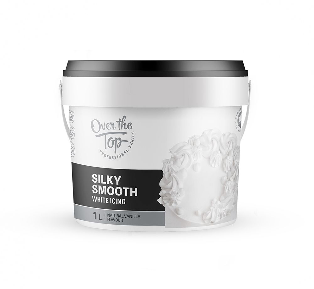 Over The Top Silky Smooth Icing White 1L
