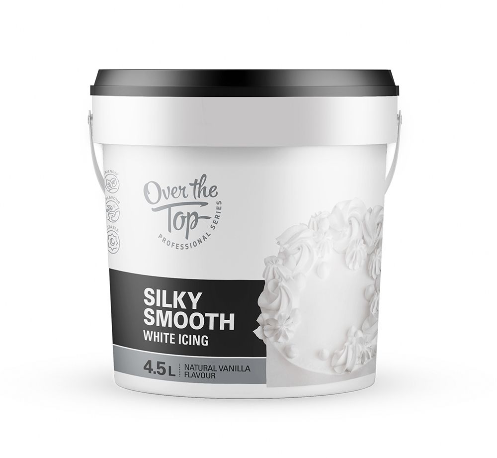 Over The Top Silky Smooth Icing White 4.5L