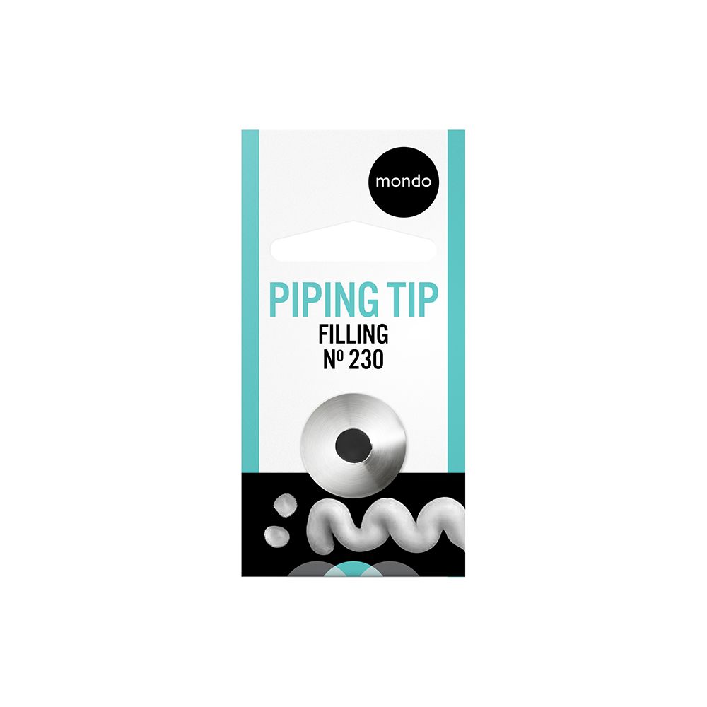 Mondo No. 230 Stainless Steel Filling Piping Tip