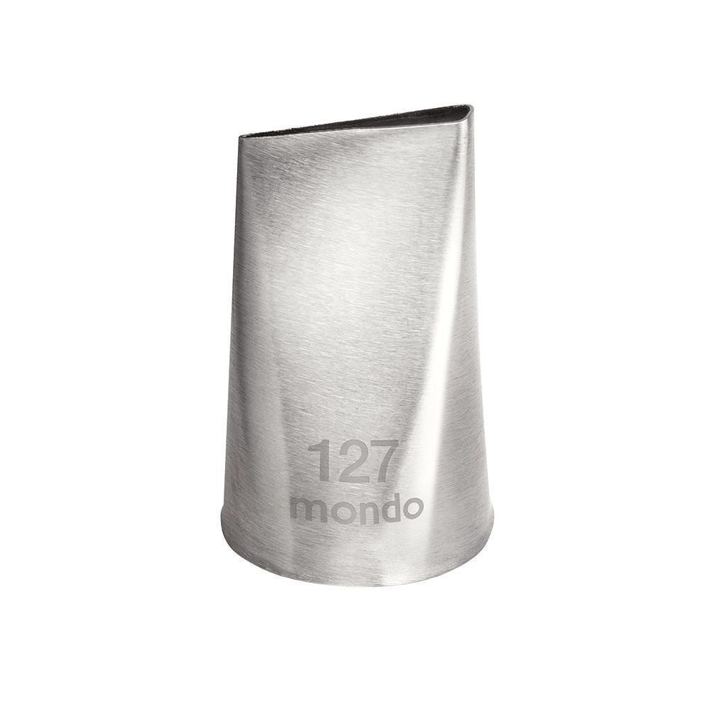 Mondo No. 127 Stainless Steel Petal Piping Tip