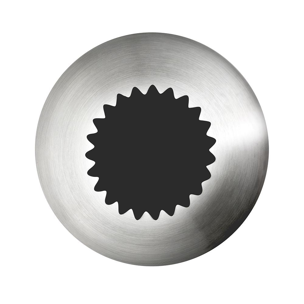 Mondo No. 172 Stainless Steel Open Star Piping Tip