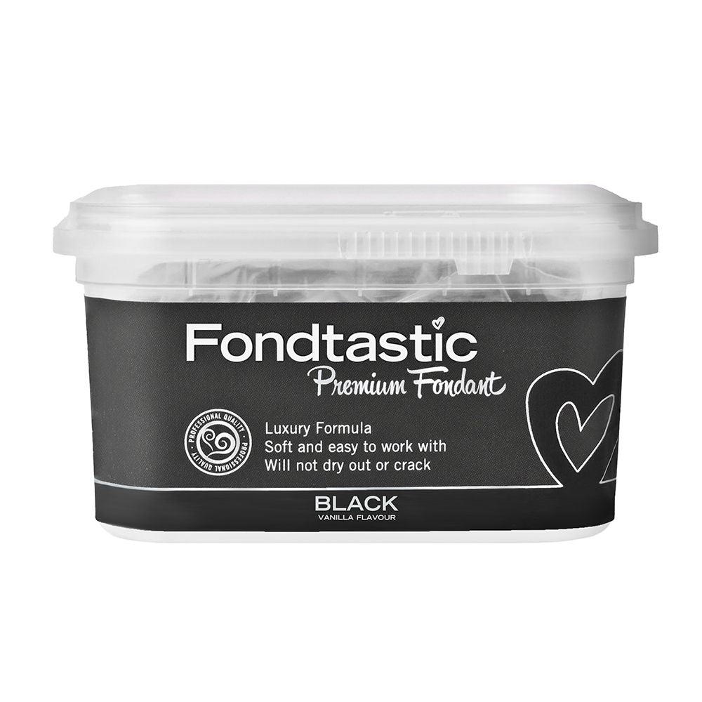 Fondtastic Fondant Black 250g