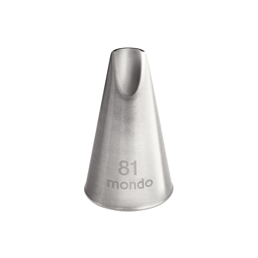 Mondo No. 81 Stainless Steel Petal Piping Tip