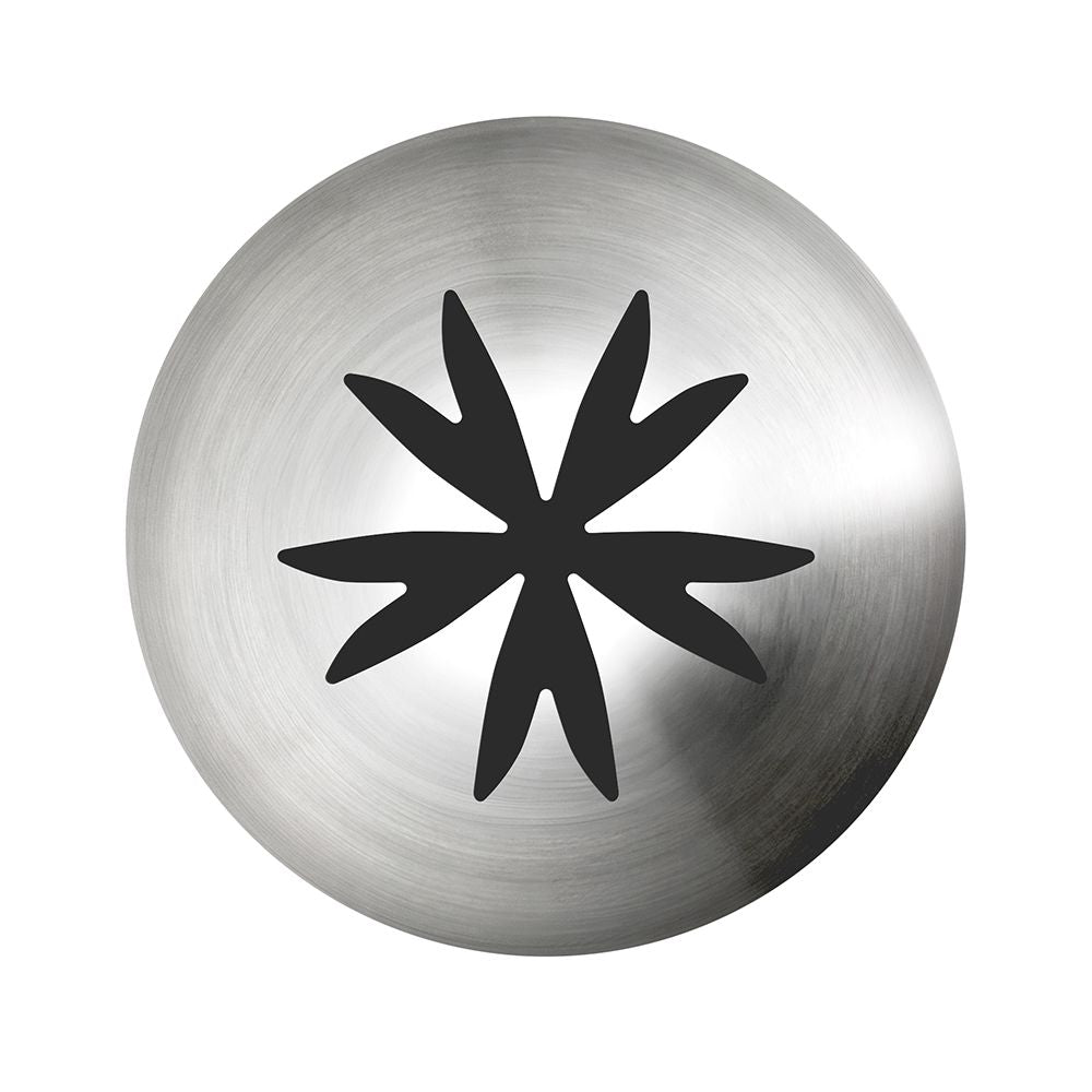 Mondo No. 2F Stainless Steel Drop Flower Piping Tip