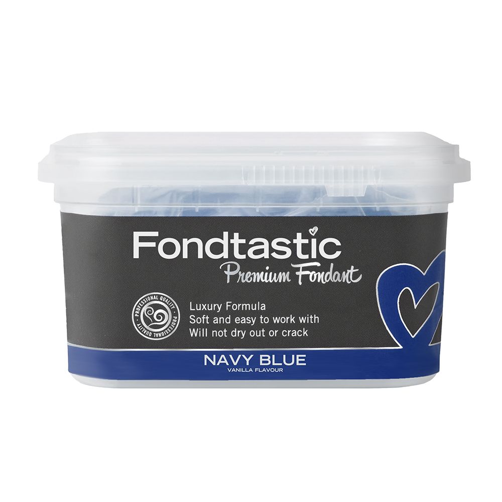 Fondtastic Fondant Navy Blue 250g