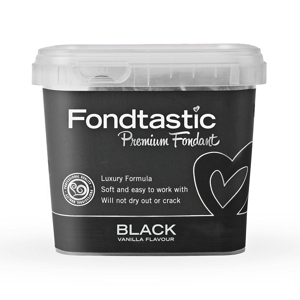 Fondtastic Fondant Black 1kg