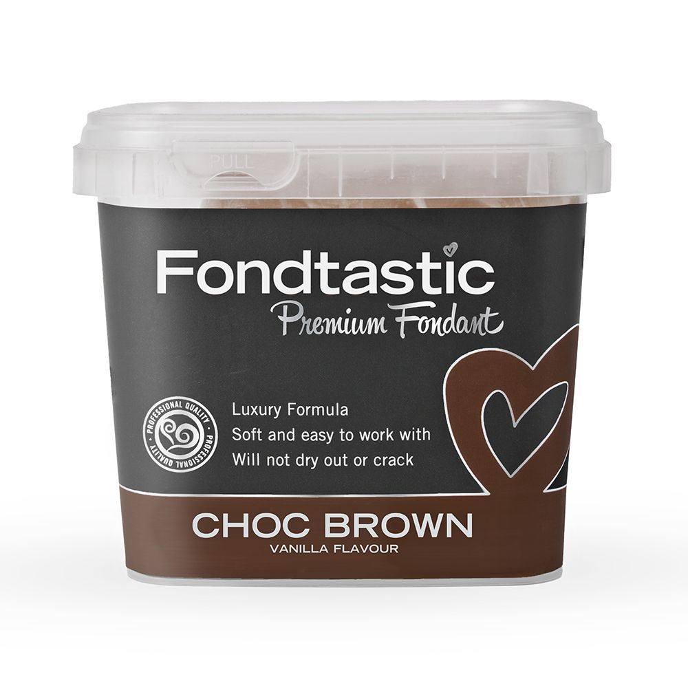Fondtastic Fondant Choc Brown 1kg