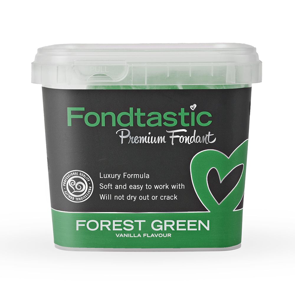 Fondtastic Fondant Forest Green 1kg