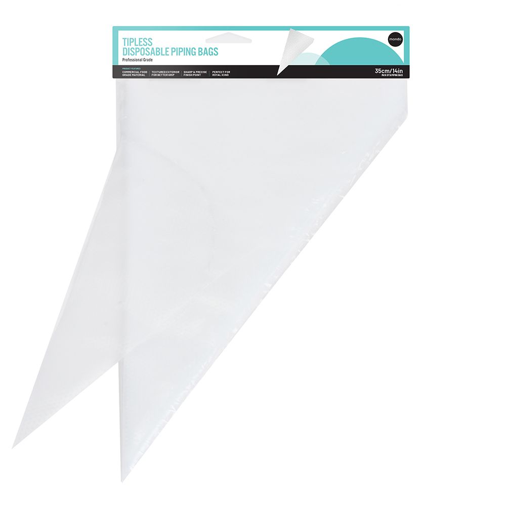 Mondo Tipless Piping Bag 14in 50 Pack