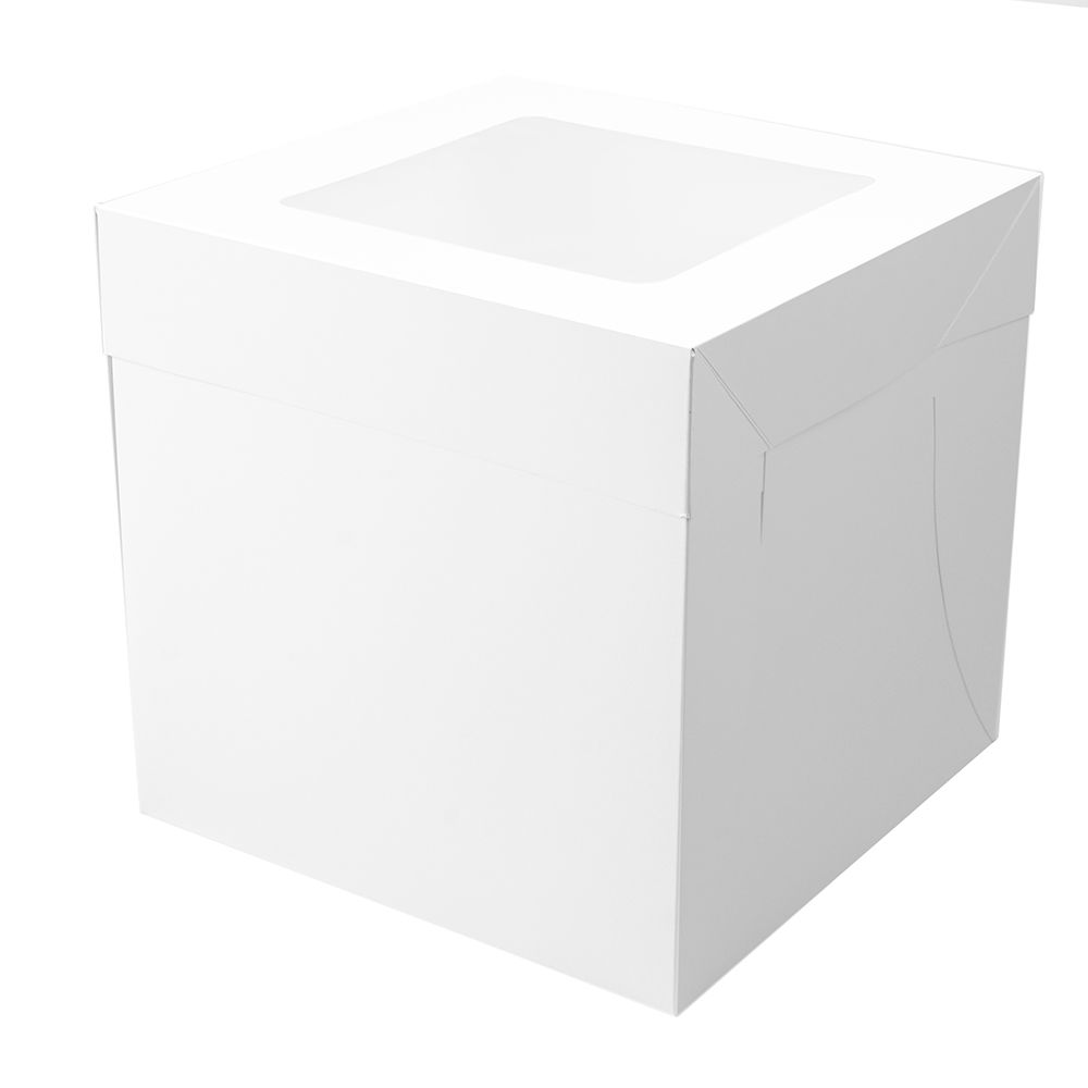 Mondo Cake Box 12in Tall Square 8in