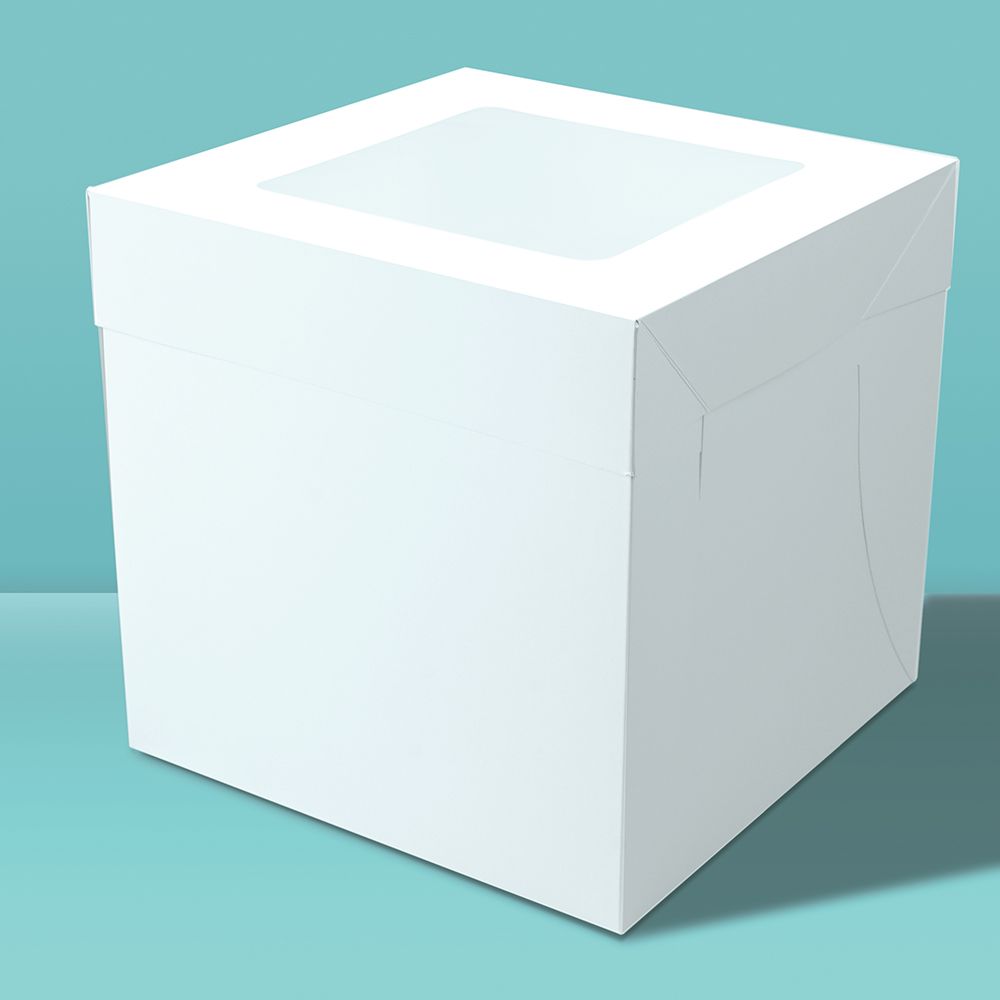 Mondo Cake Box 12in Tall Square 9in