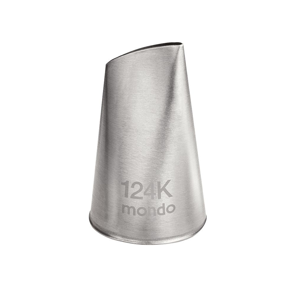 Mondo No. 124K Stainless Steel Petal Piping Tip