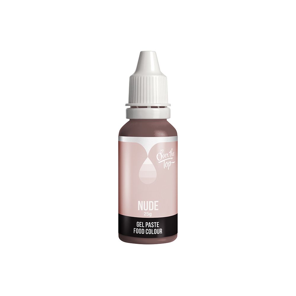 Over The Top Gel Food Colour Nude 25g