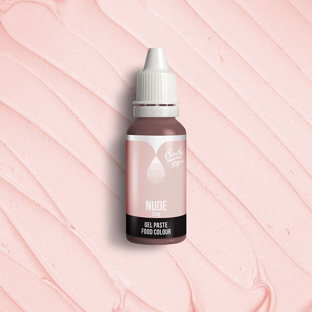 Over The Top Gel Food Colour Nude 25g