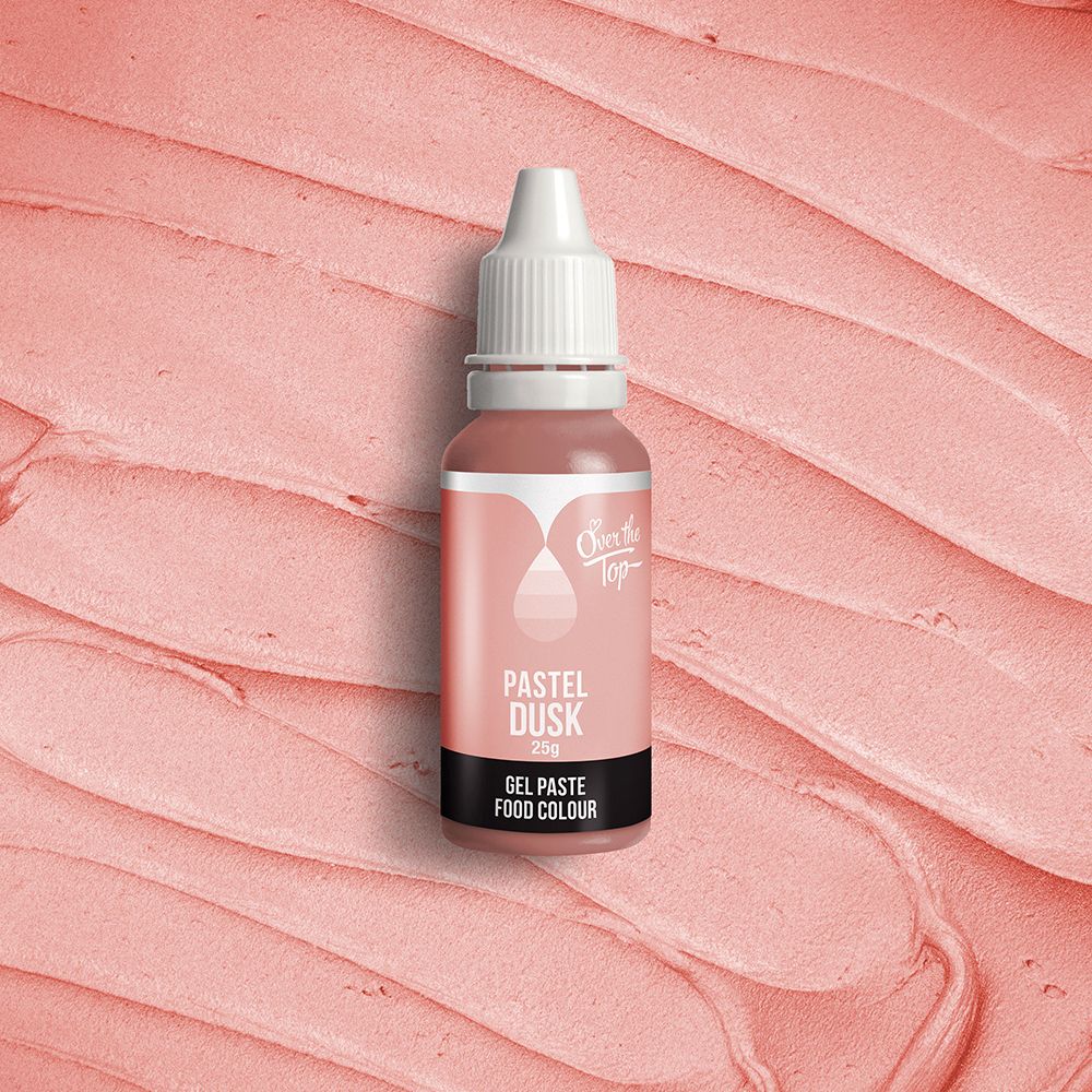 Over The Top Gel Pastel Food Colour Dusk 25g