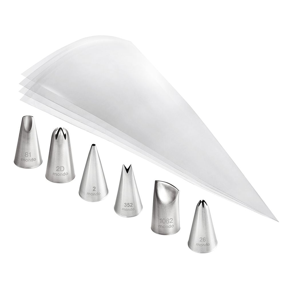 Mondo Flower Piping Set 10 Piece