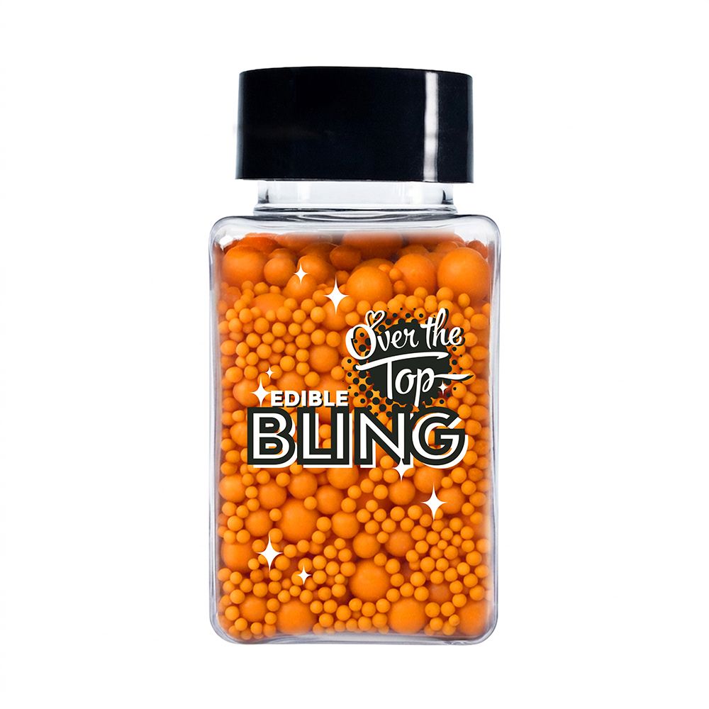 Over The Top Bling Sprinkles Orange Medley 65g