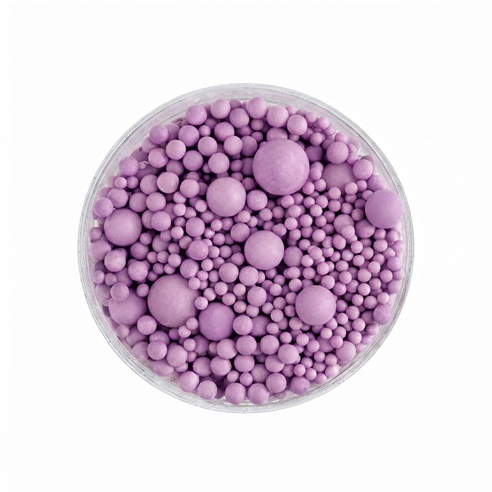 Over The Top Bling Sprinkles Pastel Lavender Medley 65g