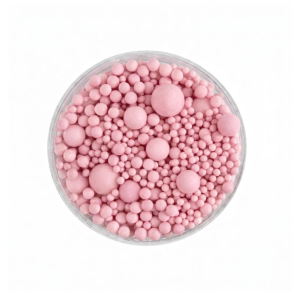 Over The Top Bling Sprinkles Pastel Pink Medley 65g