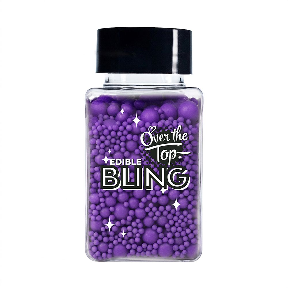 Over The Top Bling Sprinkles Purple Medley 65g