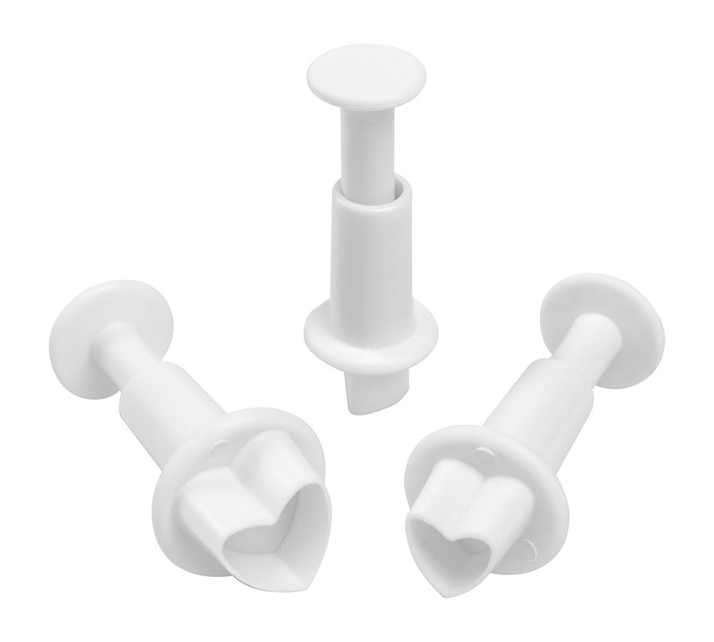 Mondo Heart Plunger Cutter Set 3 Piece