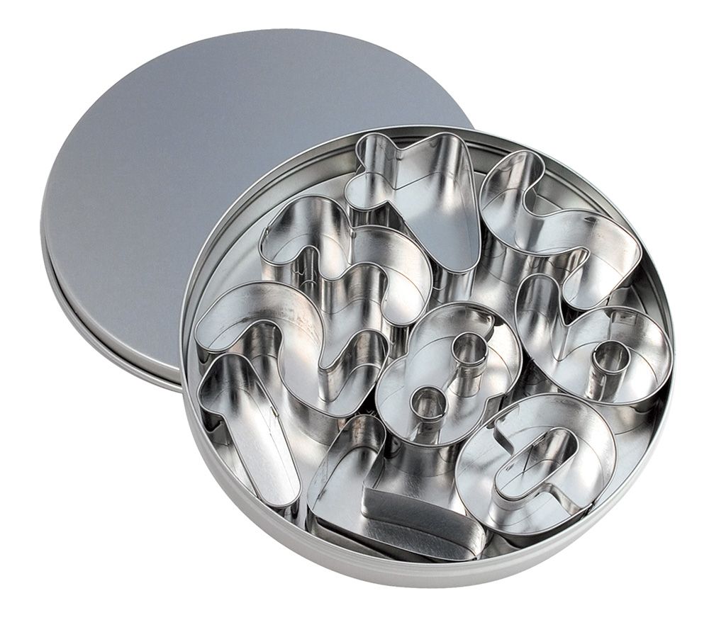 Mondo Number Cutters Set 9 Piece