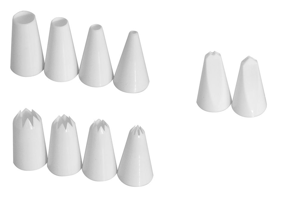 Mondo Piping Nozzle Mixed Set 10 Piece