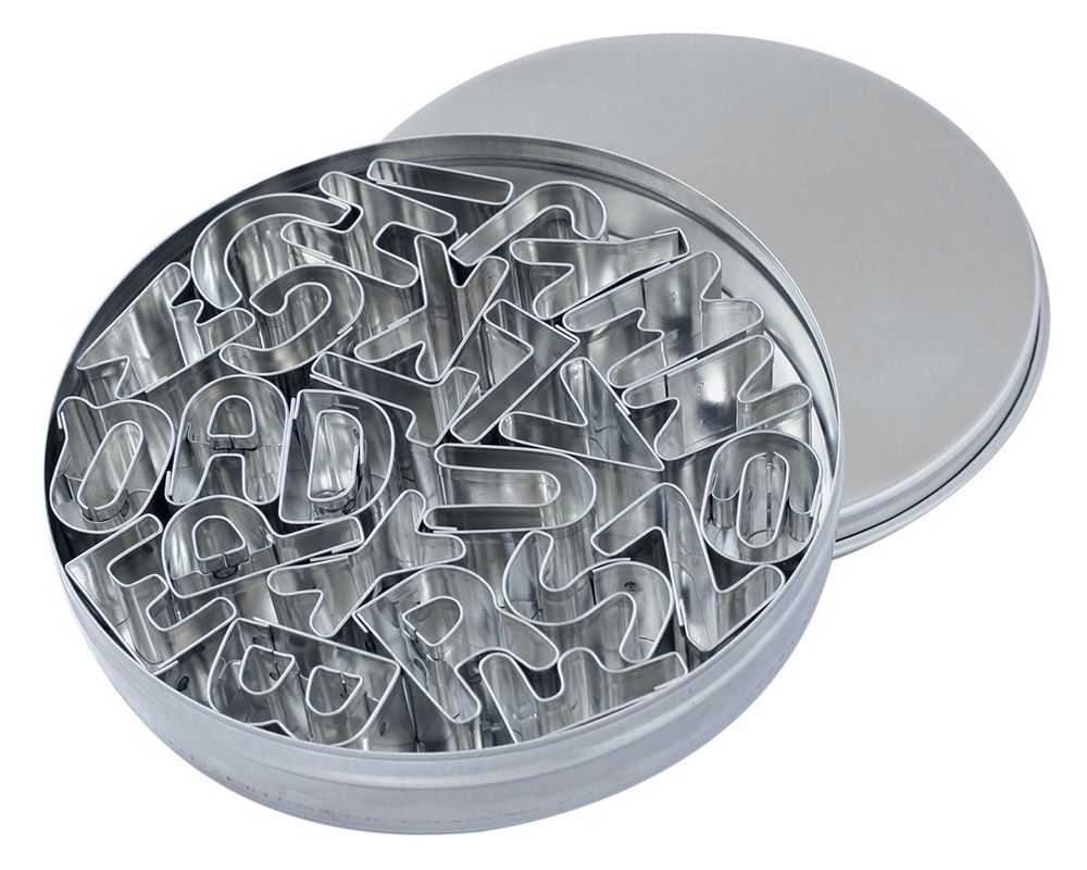 Mondo Alphabet Cutters Set 26 Piece