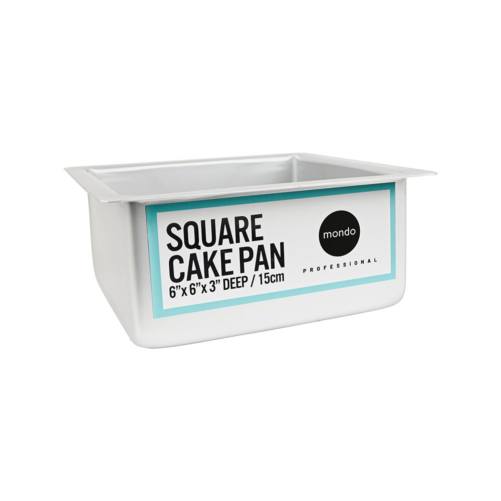 Mondo Pro Square Cake Pan 6in (15 x 7.5cm)