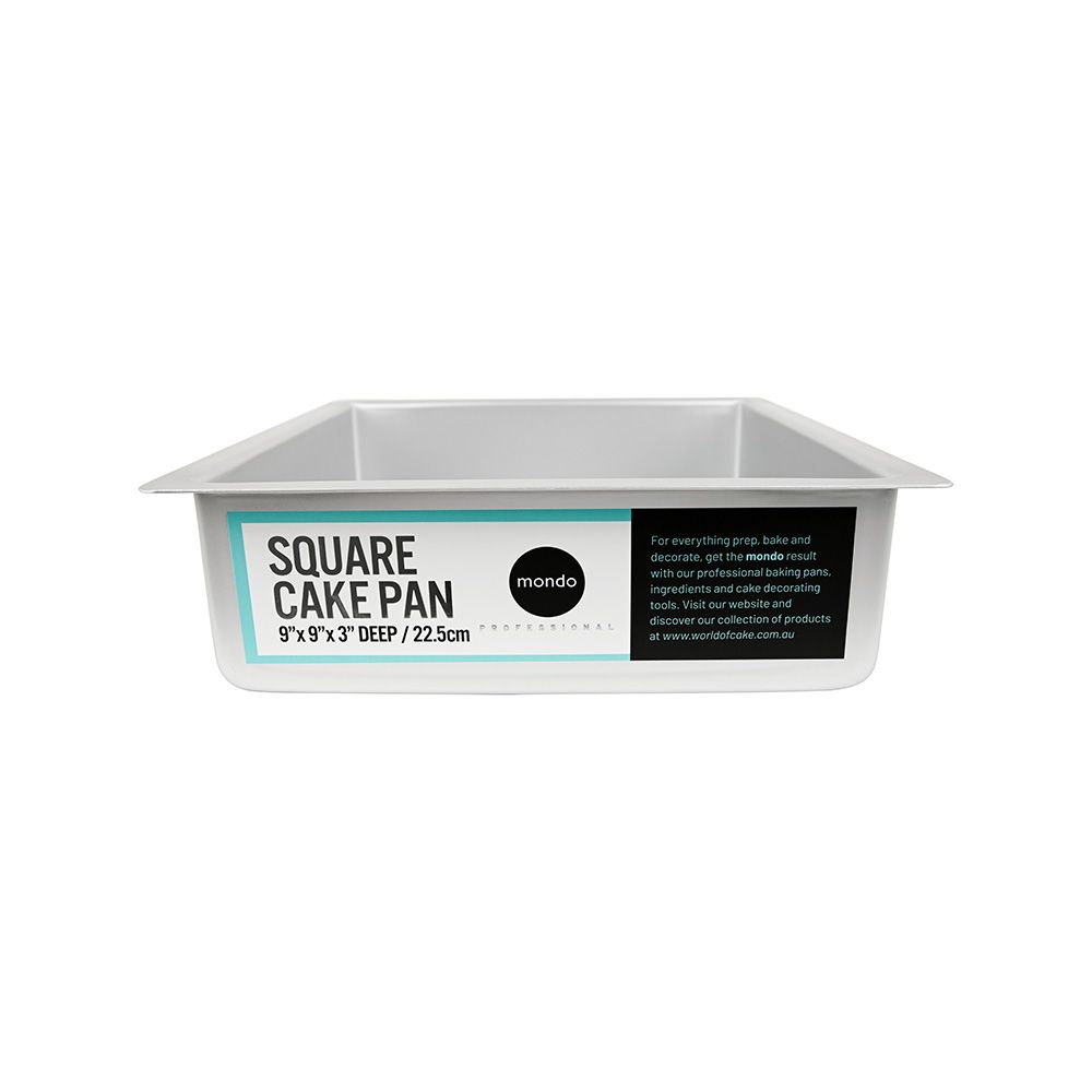 Mondo Pro Square Cake Pan 9in (22.5 x 7.5cm)