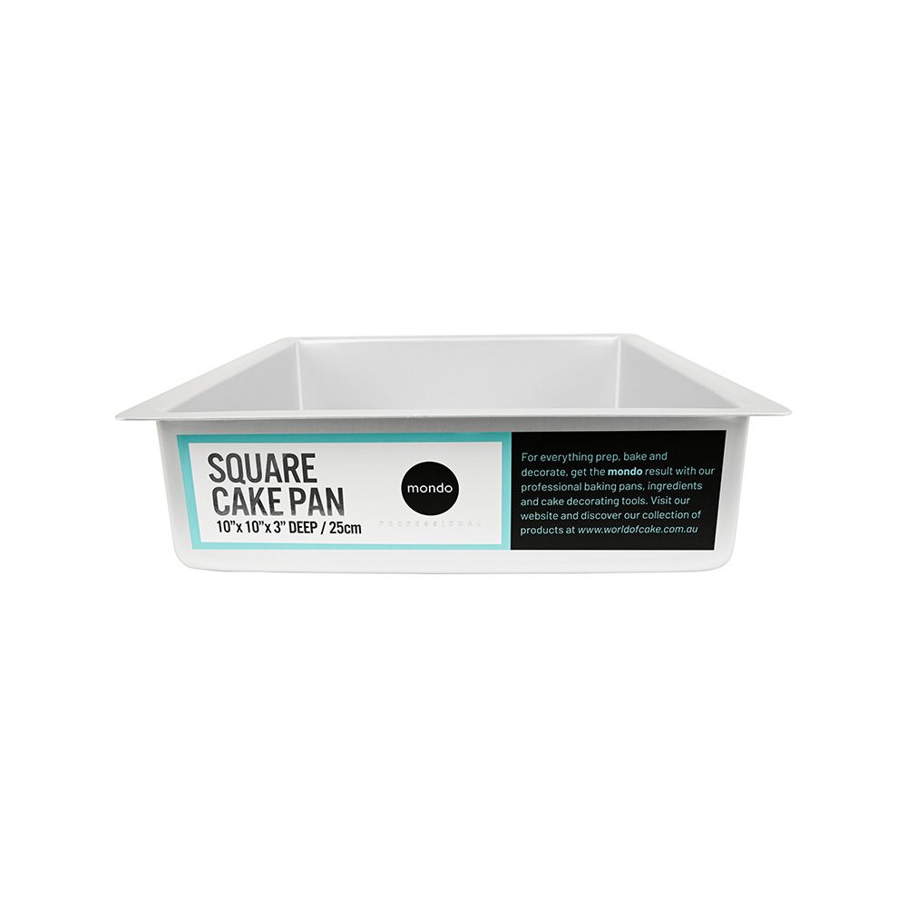 Mondo Pro Square Cake Pan 10in (25 x 7.5cm)